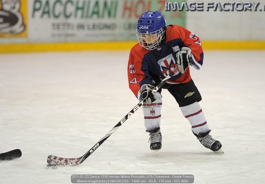 2011-01-23 Zanica - Hockey Milano Rossoblu U10